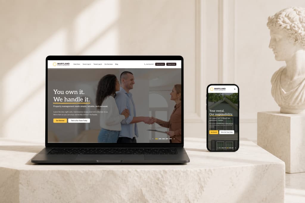 Maryland Property Management Website